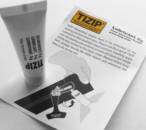 Tizip zip lubricant - lubricant, for